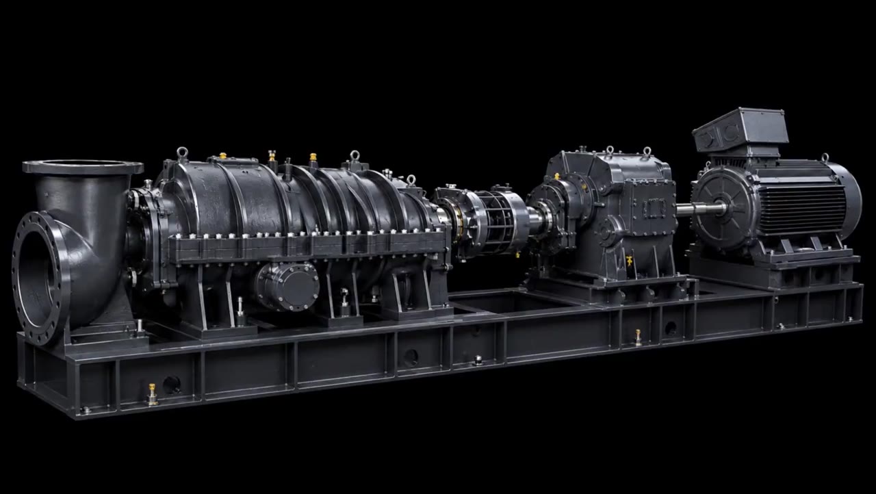 Complete pump train package